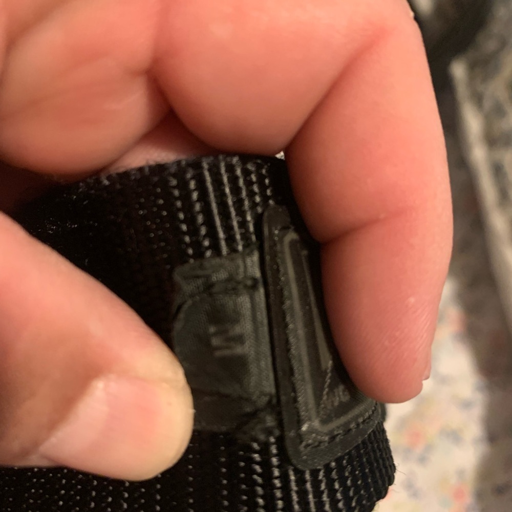 Black hawk brand medium size riggers belt good shape shows some signs of wear